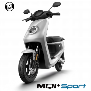 NIU MQi+ Sport | 45 km/h | Extended Range | silber