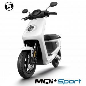 NIU MQi+ Sport | 45 km/h | Extended Range | weiss