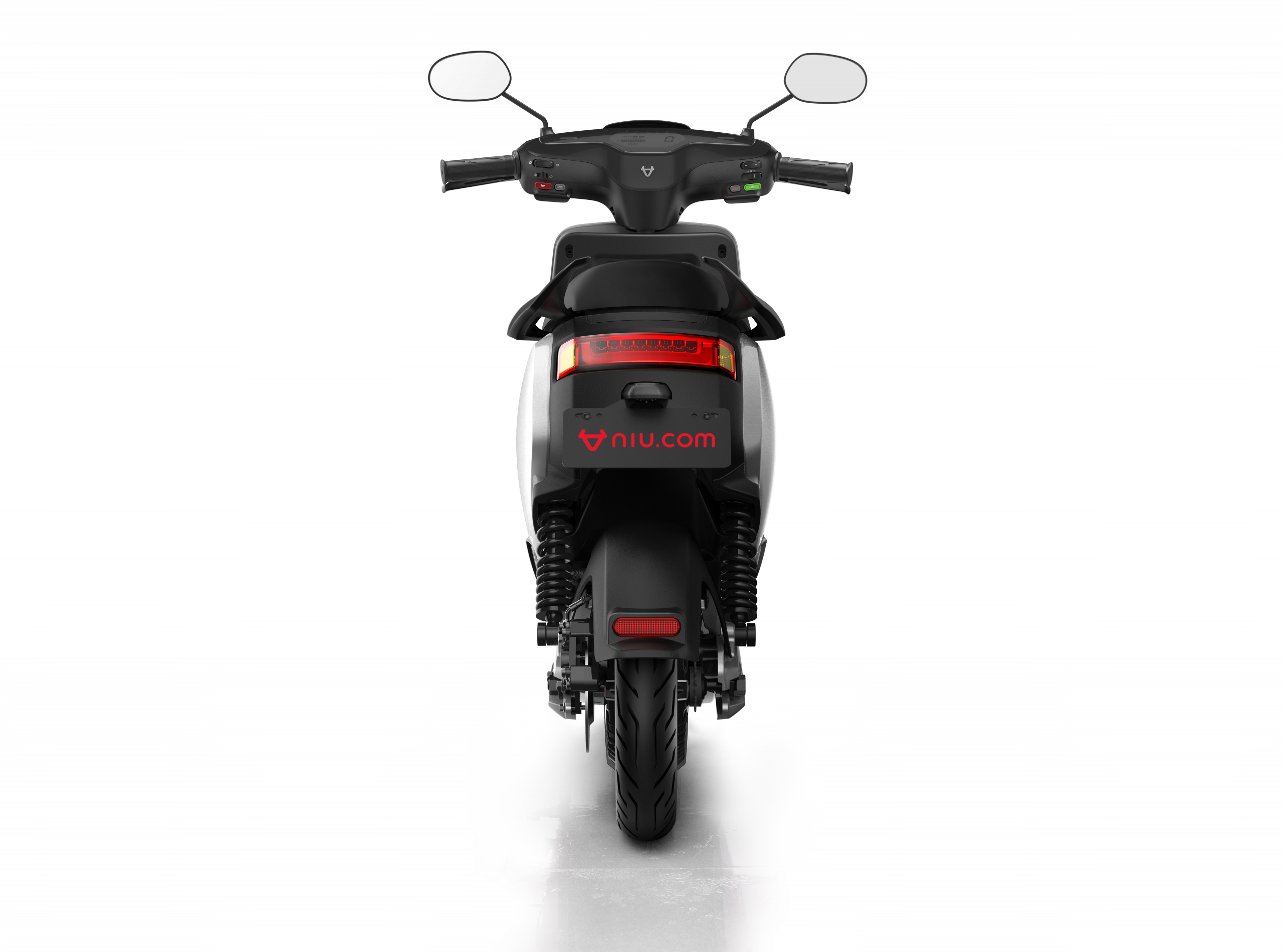 NIU MQi+ Sport | 45 km/h | Extended Range | silber – Bild 3