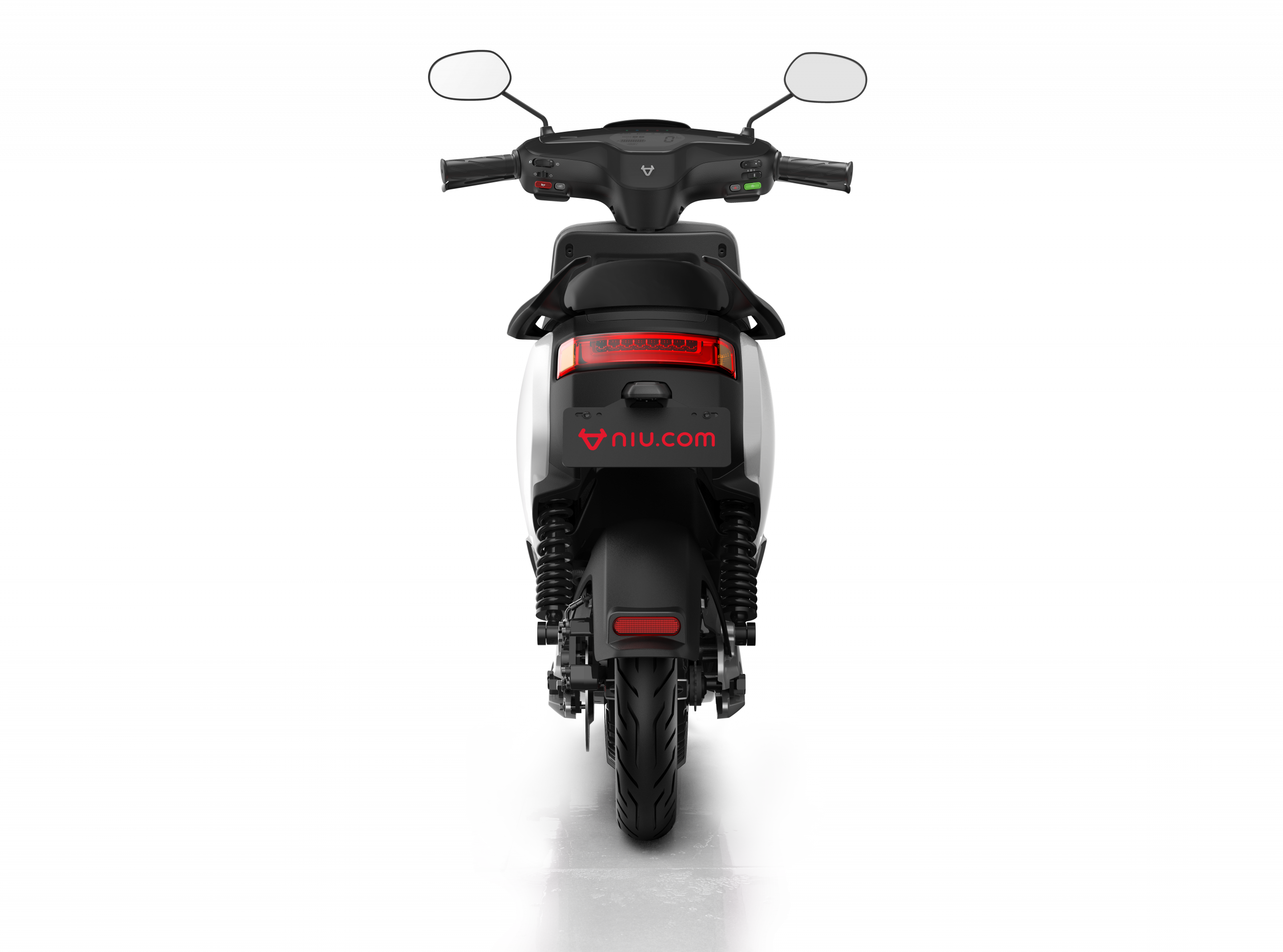 NIU MQi+ Sport | 45 km/h | Extended Range | weiss – Bild 3