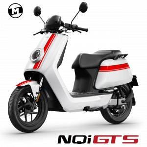 NIU NQi GTS | 45 km/h | Standard Range | weiss-rot