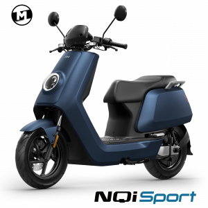 NIU NQi Sport | 45 km/h | Standard Range | blau matt