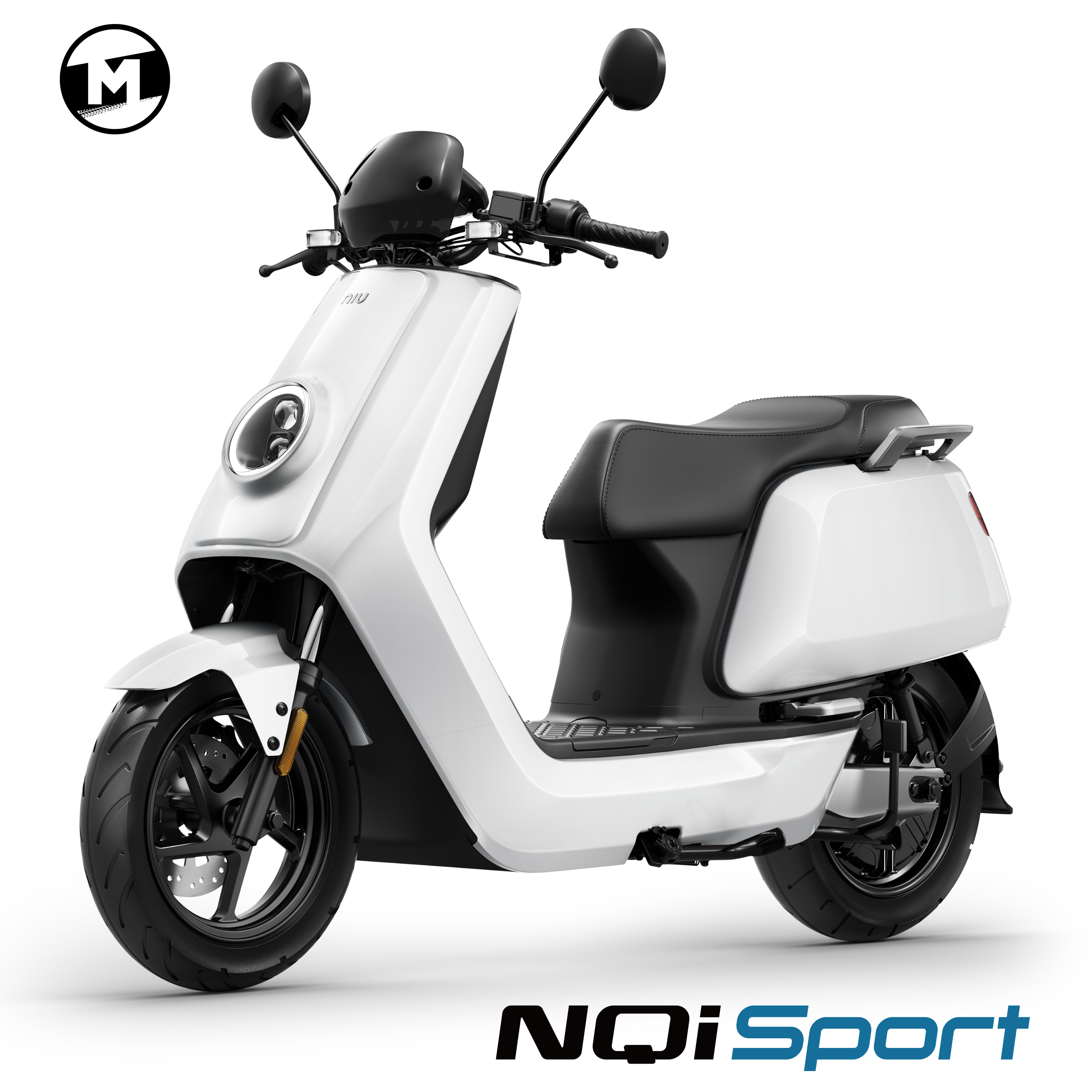 NIU NQi Sport | 45 km/h | Standard Range | Weiss