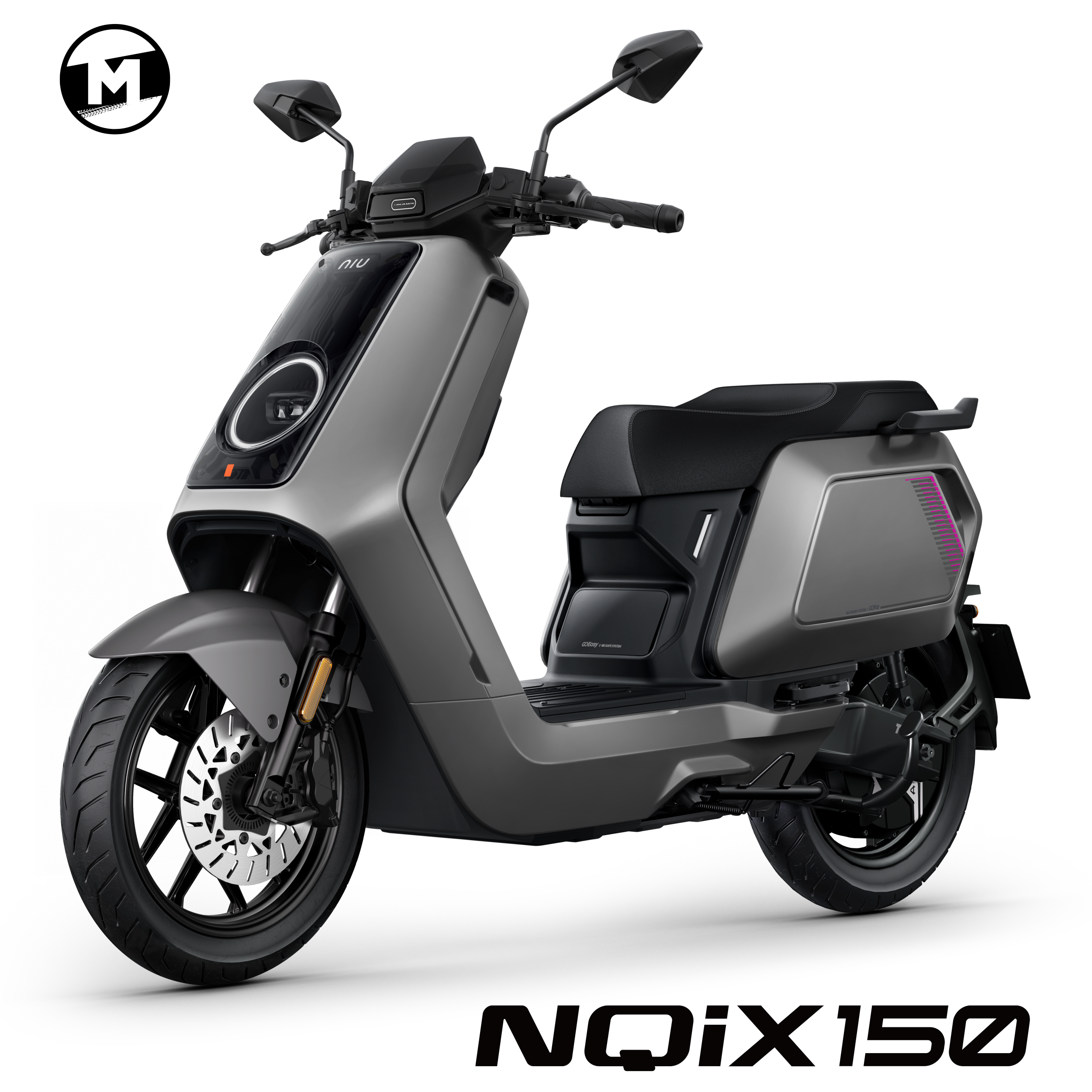 NIU NQiX 150 | 45 km/h | grau