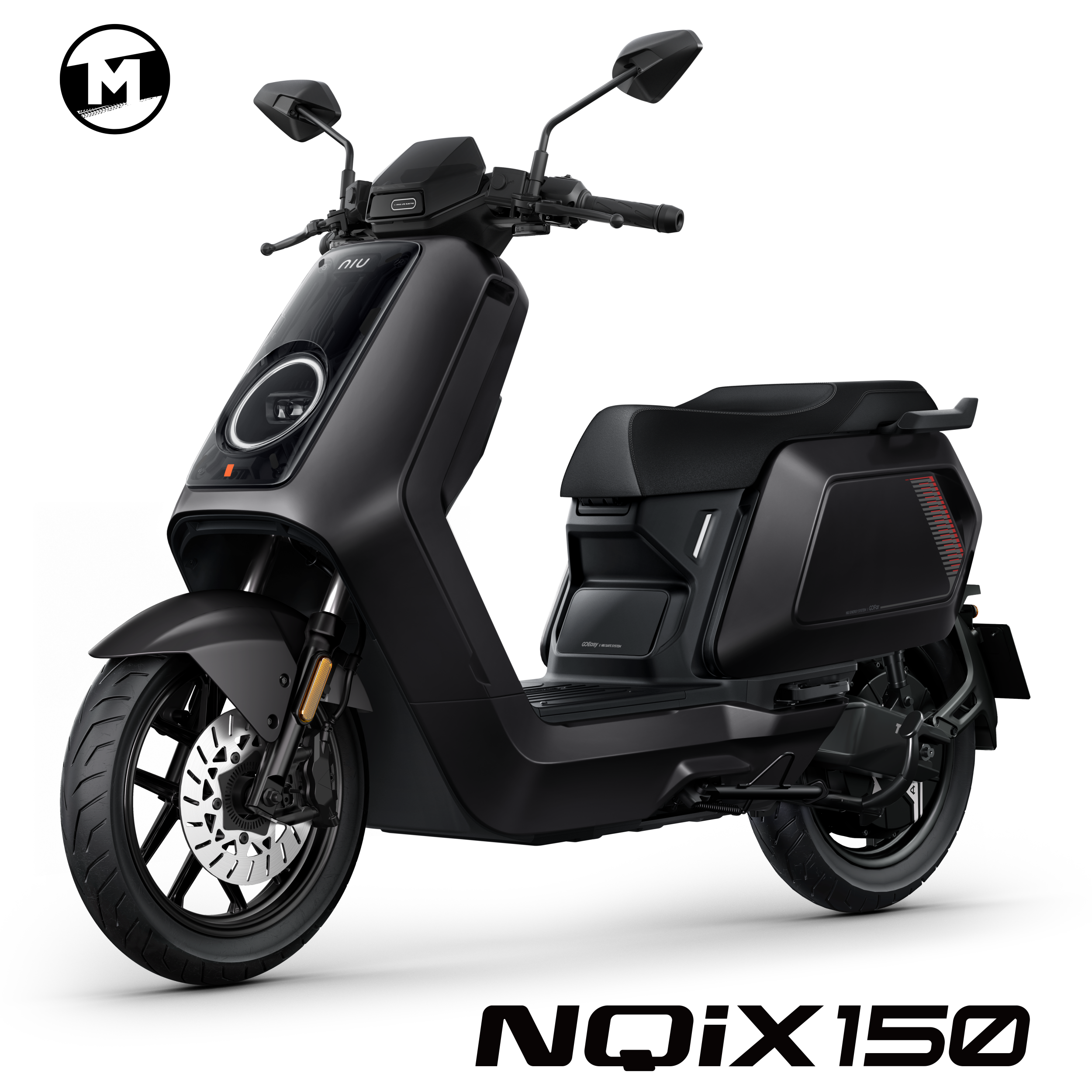 NIU NQiX 150 | 45 km/h | schwarz