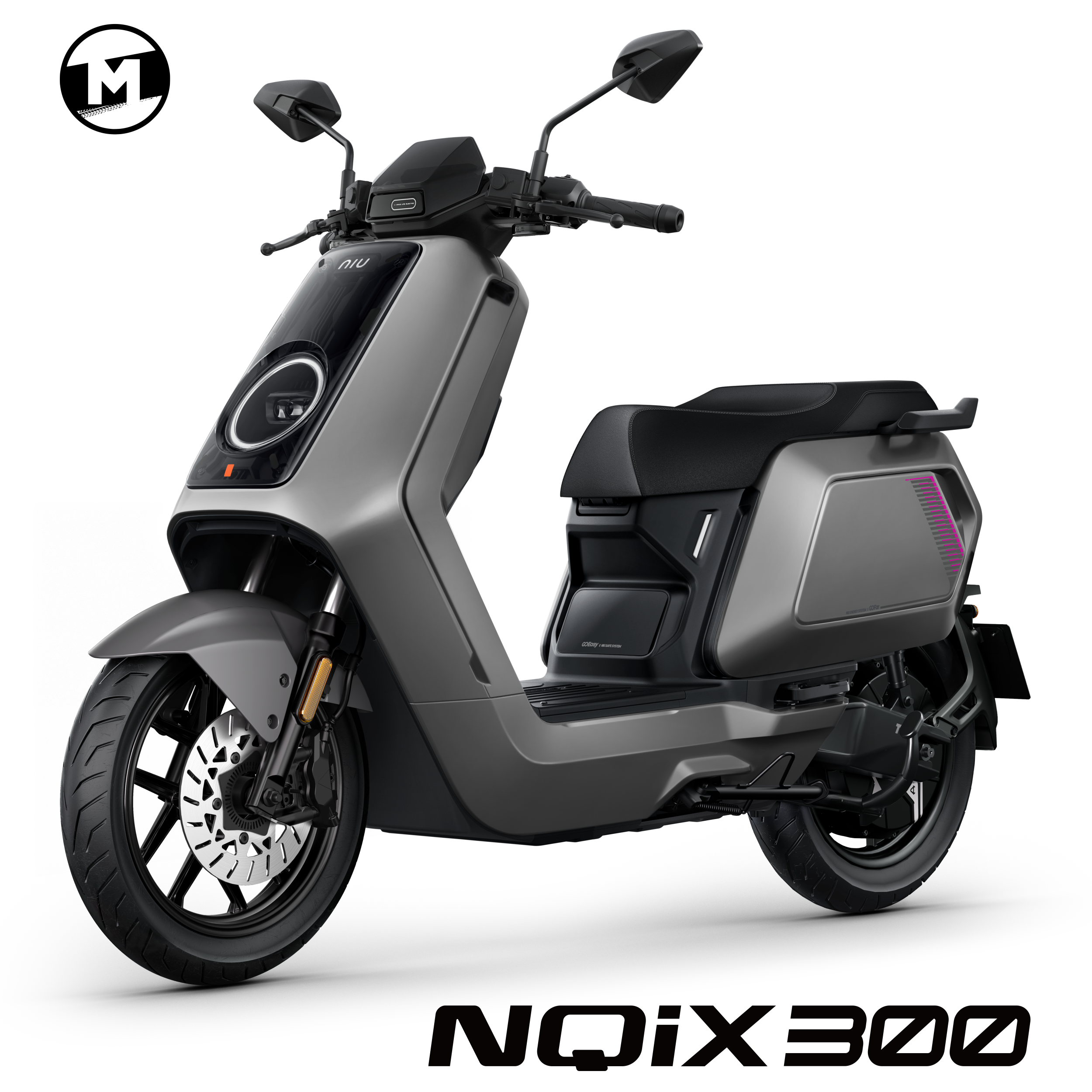 NIU NQiX 300 | 80 km/h | grau