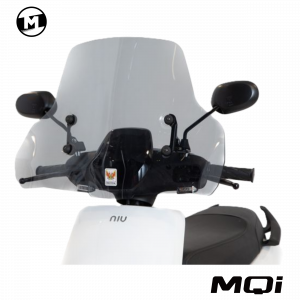 Windschild kurz getönt | NIU MQi-Serie | mit Halterung
