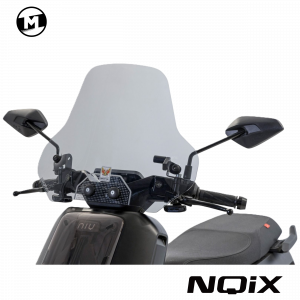 Windschild kurz getönt | NIU NQiX-Serie | mit Halterung