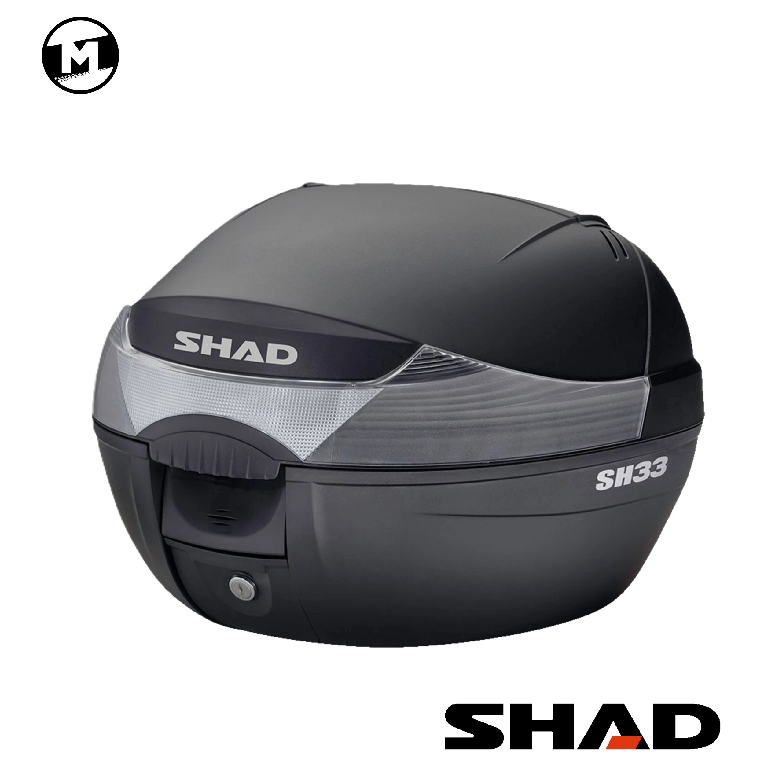 Heckkoffer | Shad SH33 | Schwarz