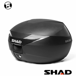 Heckkoffer | Shad SH39 | Carbon Grau
