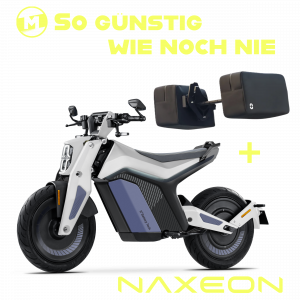 NAXEON I AM Pro | Mont Blanc White | inkl. Seitenkoffer