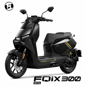 NIU FQiX 300 | 80 km/h | 110 km | Schwarz