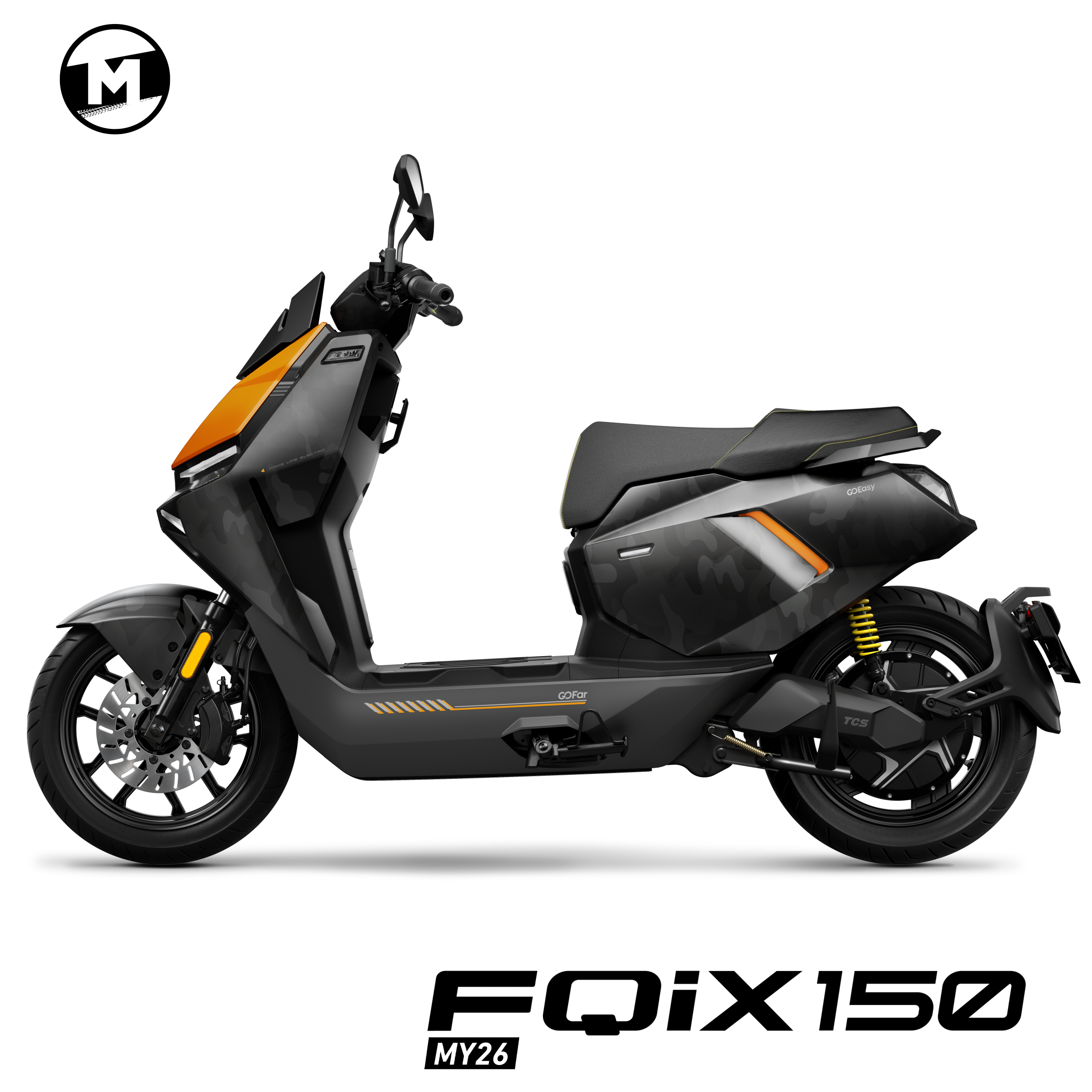 NIU FQiX 150 | 45 km/h | 55 km | Camouflage Orange – Bild 2