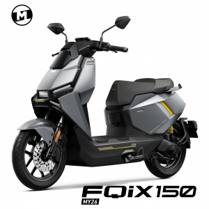 NIU FQiX 150 | 45 km/h | 55 km | Silber Gelb