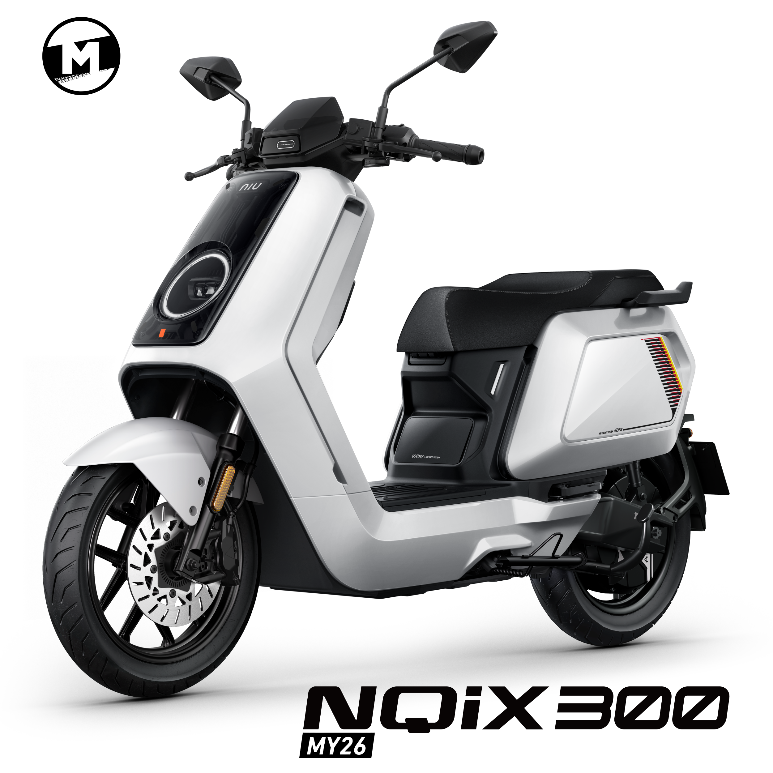 NIU NQiX 300 MY26 | 80 km/h | Weiß