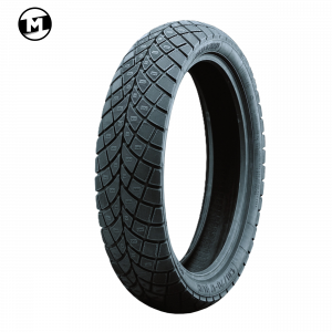 Snowtex-Mischung: Hoher Kälte- & Nassgrip durch Textilfasern K66-Profil: Stabiles, neutrales Fahrverhalten im Winter Dimension: 90/90-14 52P, bis 150 km/h und 200 kg