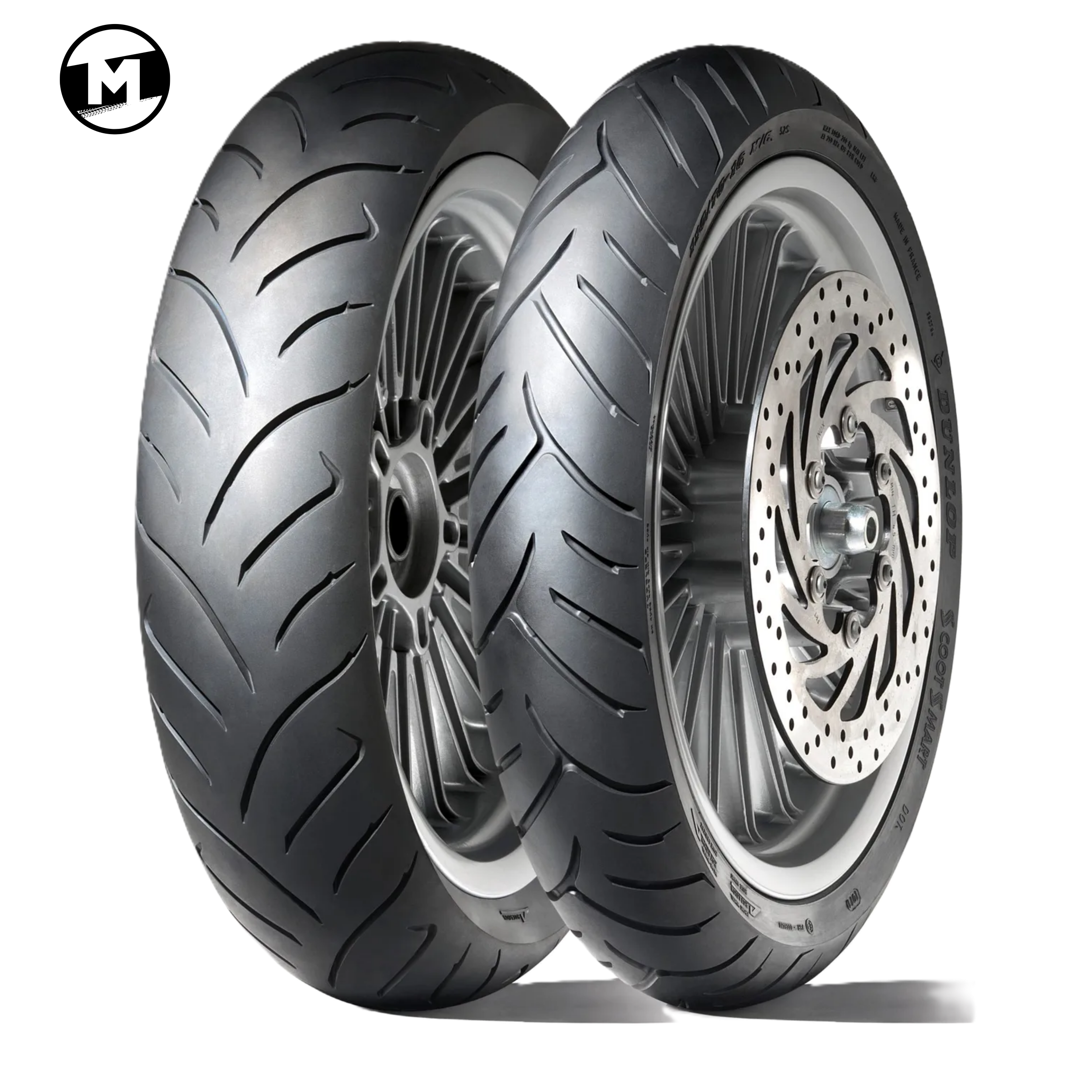 Dunlop ScootSmart (90/90-14 46P): Premium-Sommerreifen für Roller-Vorderachsen. Silica-Technologie & RoadSmart-Profil bieten maximalen Nassgrip, stabiles Handling und eine besonders hohe Laufleistung.